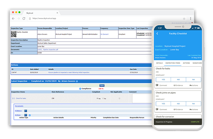 WHS Management System - Inspection