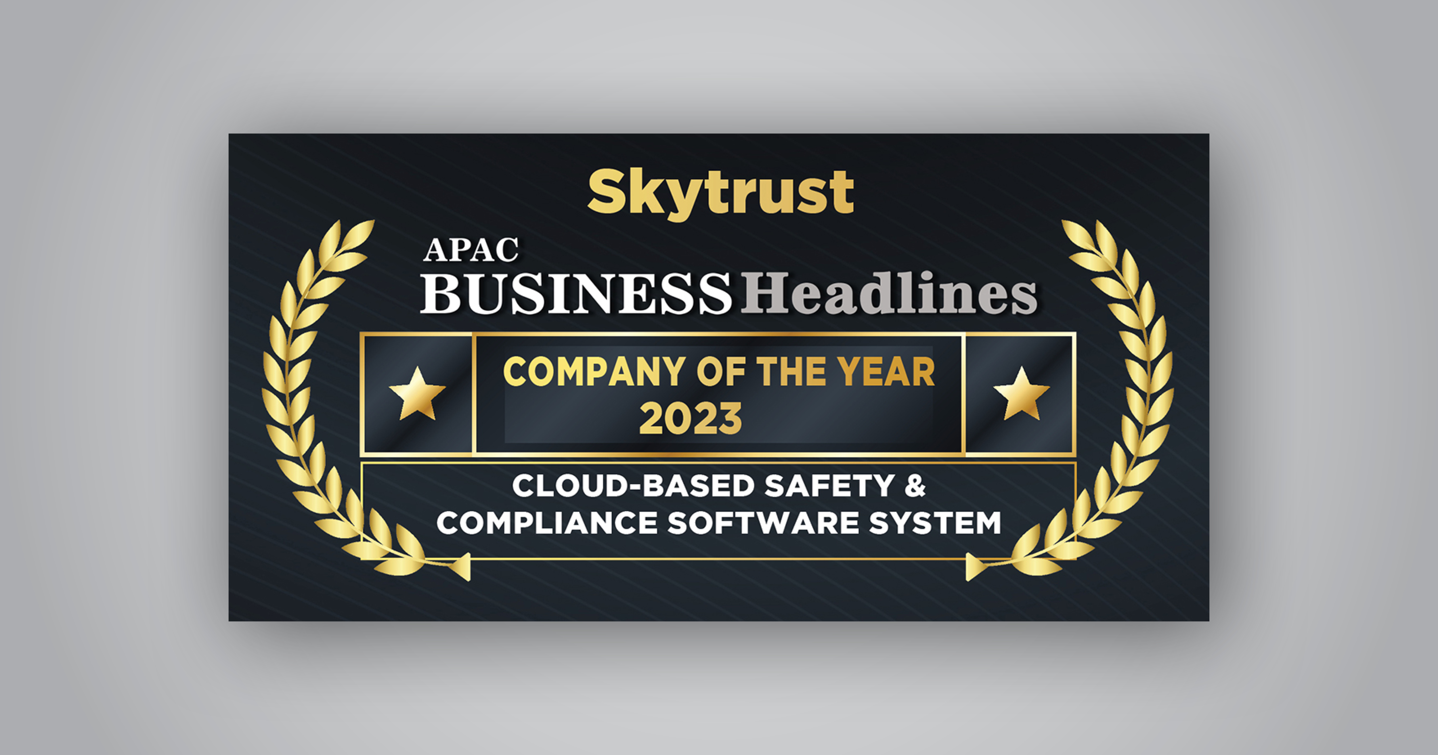 SKYTRUST IN THE MEDIA - APAC ARTICLE 'Skytrust: Helping Companies to Ensure Safety and Compliance in the Workplace'
